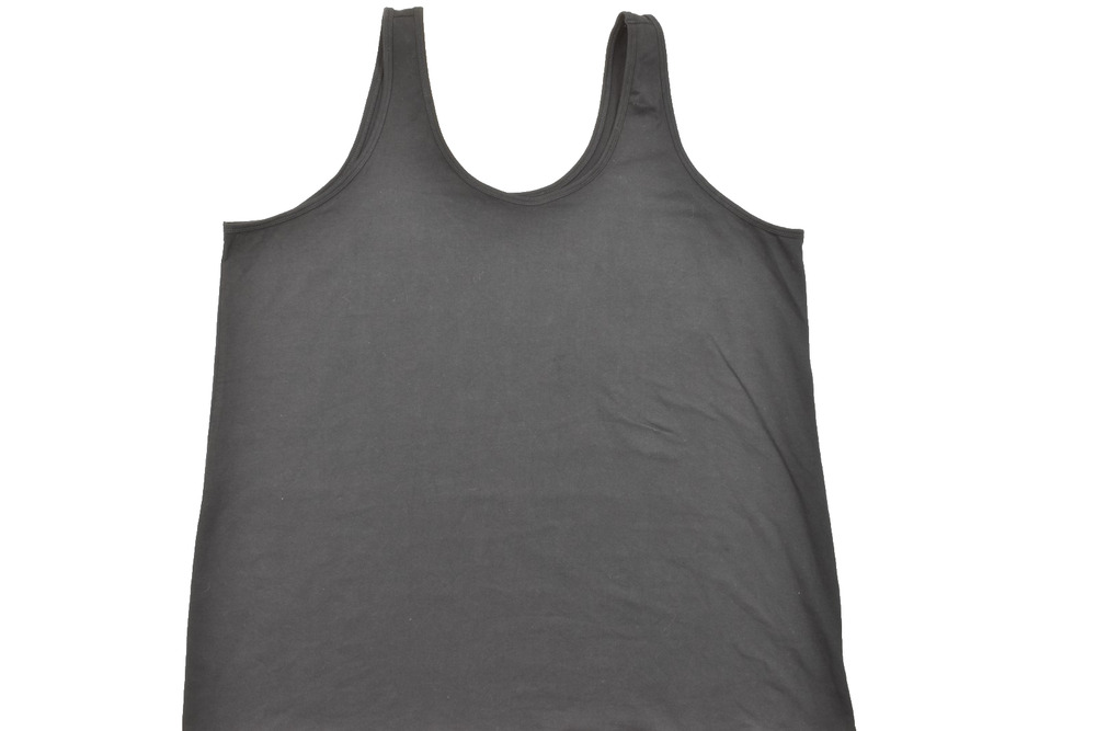 Torrid Foxy Double Scoop Tank Top Black Plus Size 6 6X 30 NWT Cotton Spandex Str